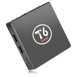 SPECIAL OFFER –  T6 S905X TV Box 2.4GHz Quad Core Android 7.1 True 4K Playing  =  £27.46