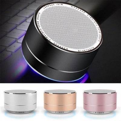 SPECIAL OFFER –  MP3 Audio Bass Stereo Bluetooth Speaker Aluminium Alloy Music Player Wireless  =  £19.38