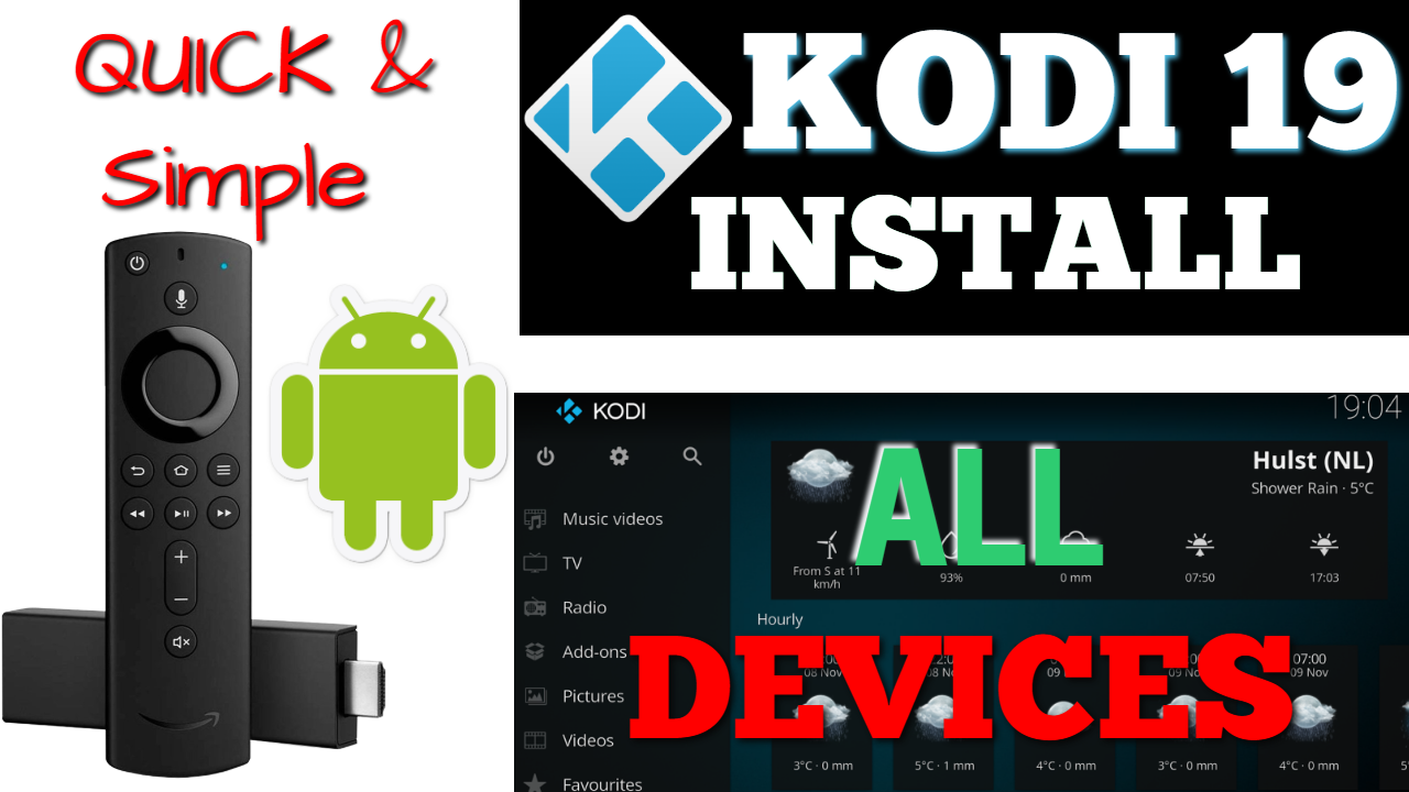 how to download kodi 19 on firestick
