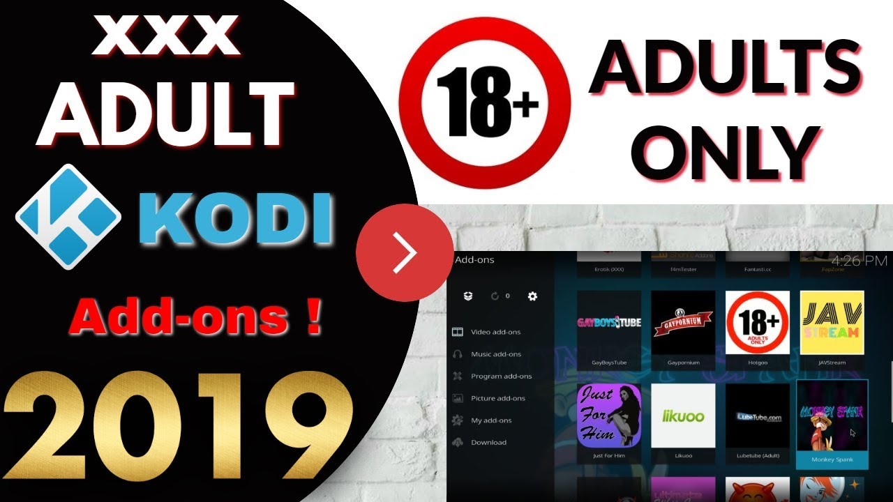 KODI ADULT ADDONS - Install the BEST XXX ADDONS for KODI 2019 -  DocSquiffy.com