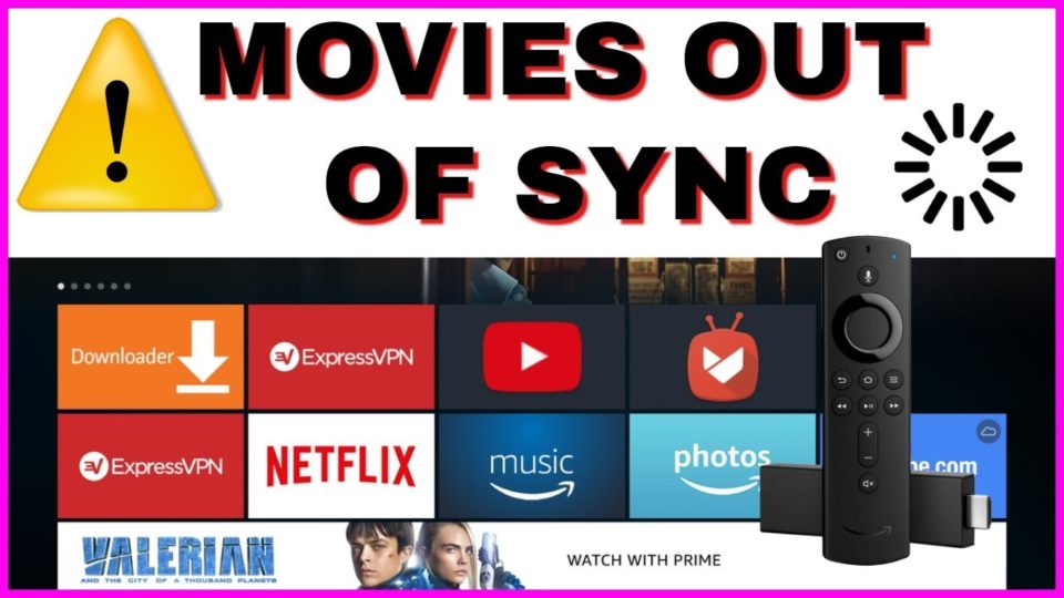 FIRESTICK STREAMING out of sync *This APP will fix it*