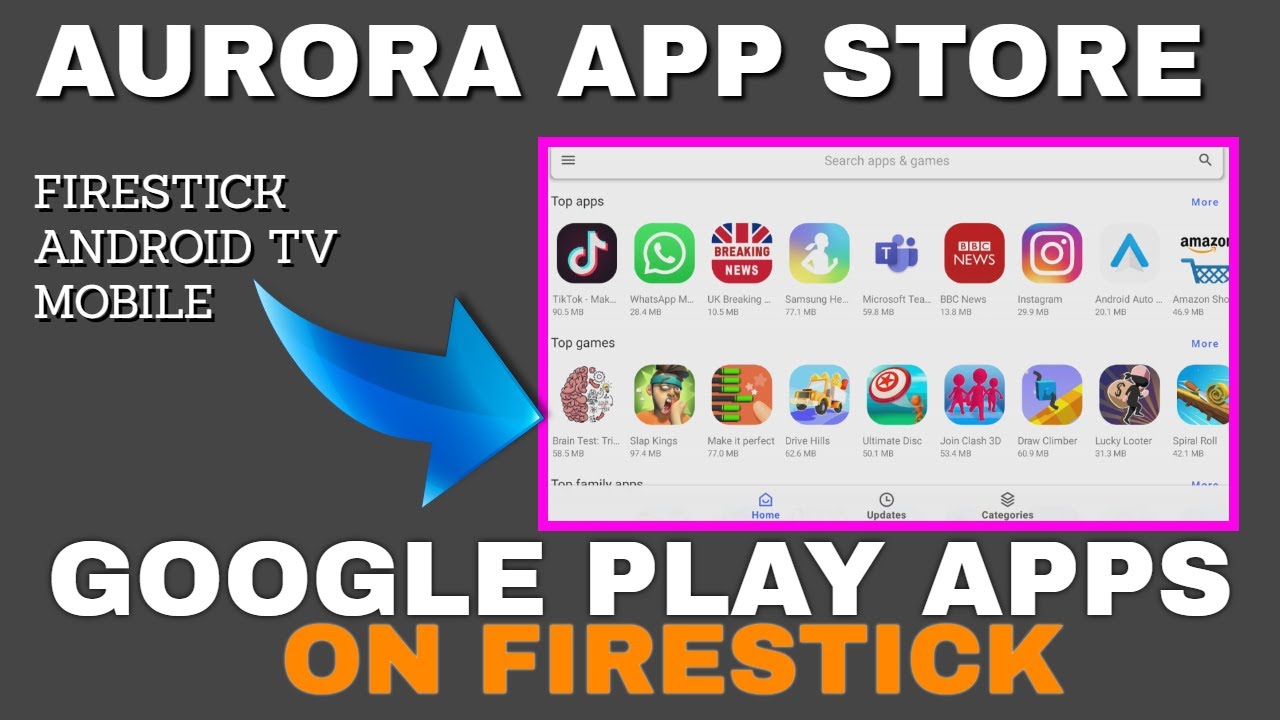 How to Install AURORA APP STORE on Firestick & Android !!