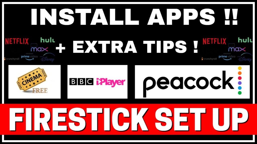 FIRESTICK ! ADD STREAMING APPS, APP STORES AND MORE !!!