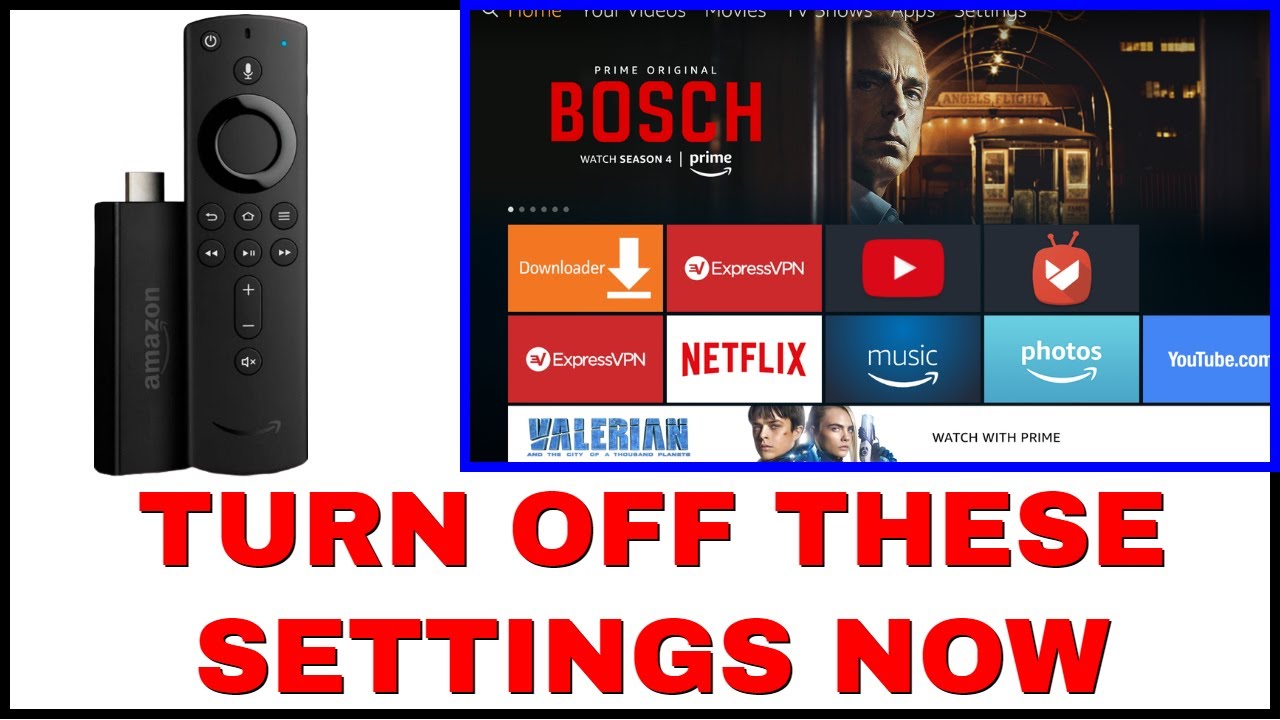 FIRESTICK SETTINGS YOU NEED TO TURN OFF NOW !! WARNING !