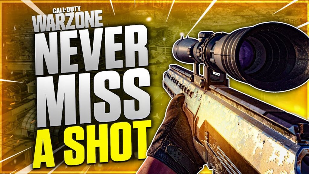 WARZONE SNIPING! HOW TO HIT EVERY SHOT !!