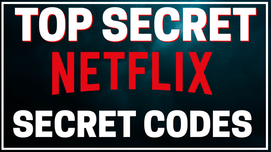 NETFLIX SECRET CODES CHECK THESE OUT !!